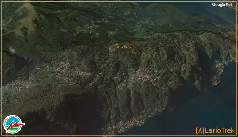 Monte Campo - Google Earth Image