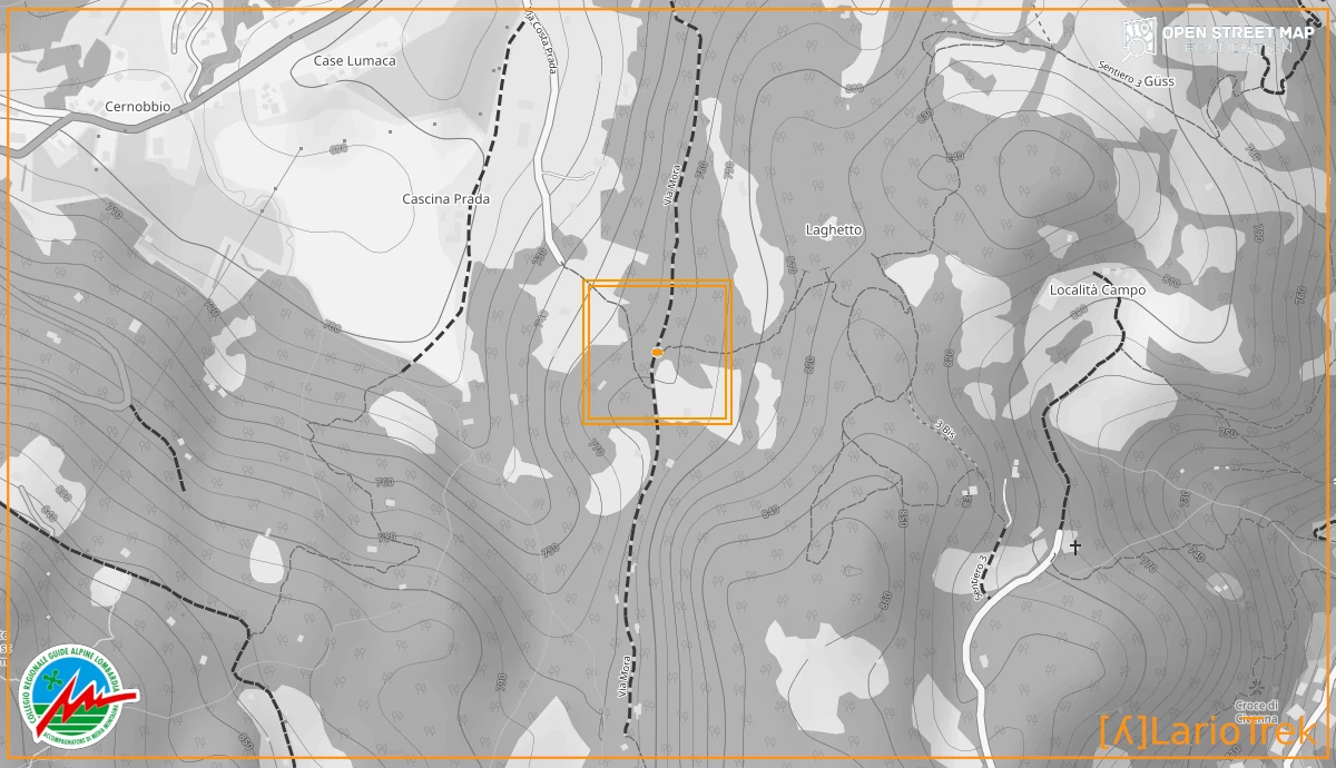 OpenStreetMap - Sorgente Canis Refrigerium