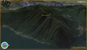 Monte Colmenacco (Google Earth Image)