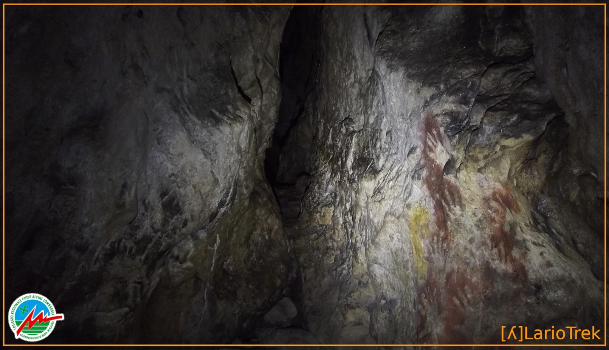 La prima sala della grotta Buco delle Pecore