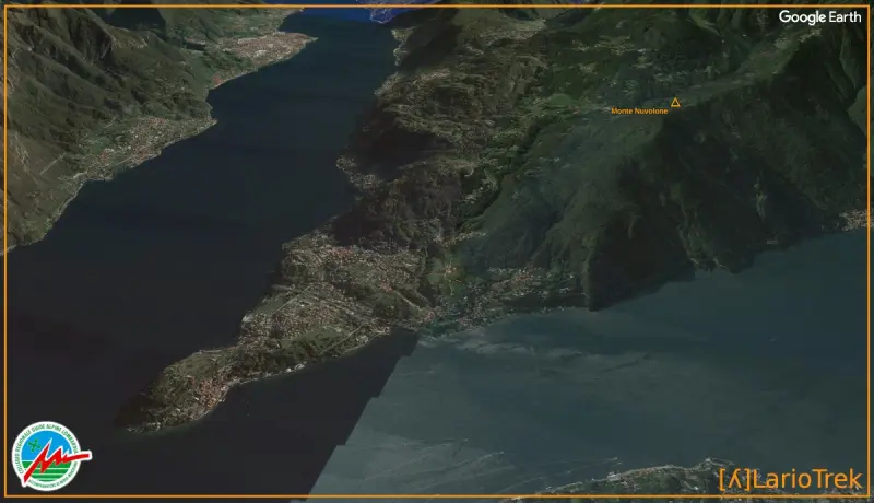 Monte Nuvolone - Google Earth Image
