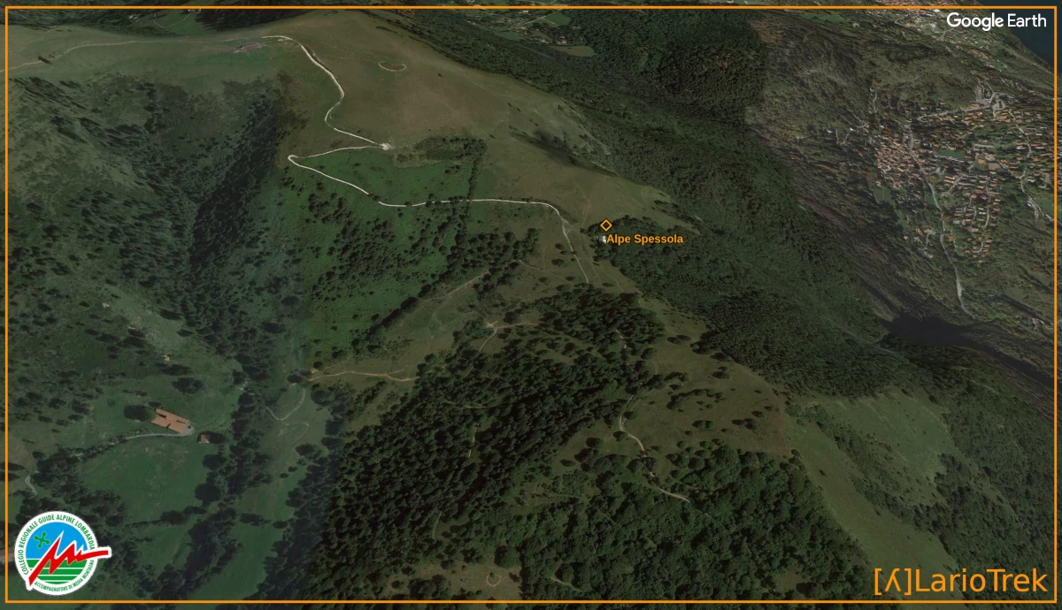 Google Earth Image - Alpe Spessola