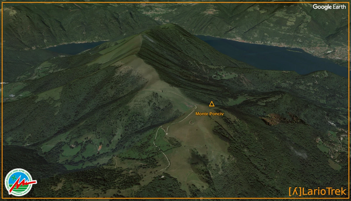 Google Earth Image - Monte Ponciv